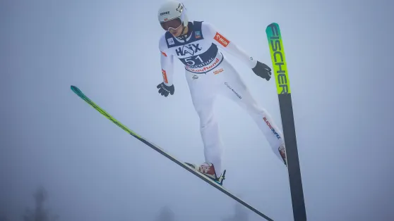 Kacper Tomasiak. Fot. PAP/EPA/MARTIN DIVISEK