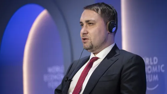 Кирило Буданов. Fot. PAP/EPA/GIAN EHRENZELLER