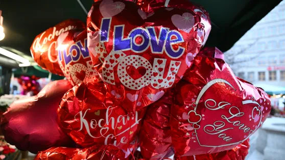 Walentynki (zdjęcie ilustracyjne). Fot. PAP/Maciej Kulczyński