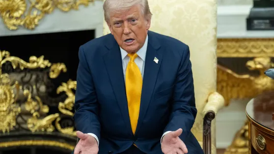 Donald Trump. Fot. EPA/Aaron Schwartz /POOL