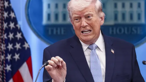 Prezydent USA Donald Trump. Fot. PAP/EPA/JIM LO SCALZO