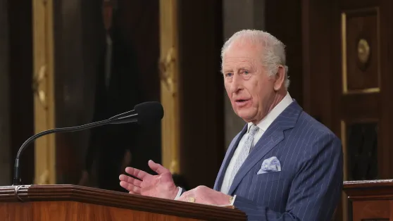 Król Karol III. Fot. PAP/EPA/KYLIE COOPER / POOL