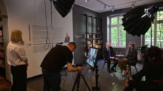Andrzej Poczobut, Justyna Prus. Fot. PAP/Przemysław Piątkowski