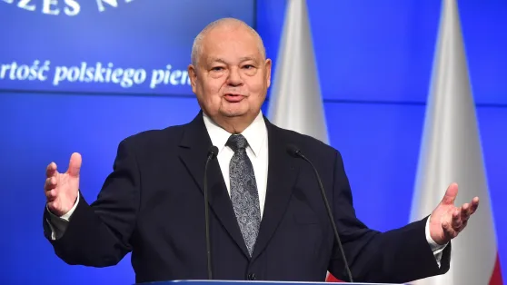 Prezes Narodowego Banku Polskiego Adam Glapiński. Fot. PAP/Radek Pietruszka