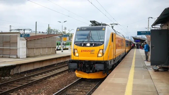 RegioJet. Fot. PAP/PAP/Leszek Szymański