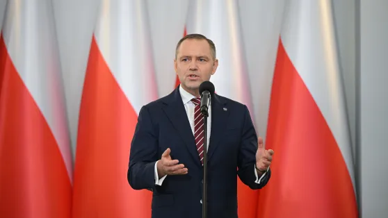 Karol Nawrocki Fot. PAP/Marcin Obara