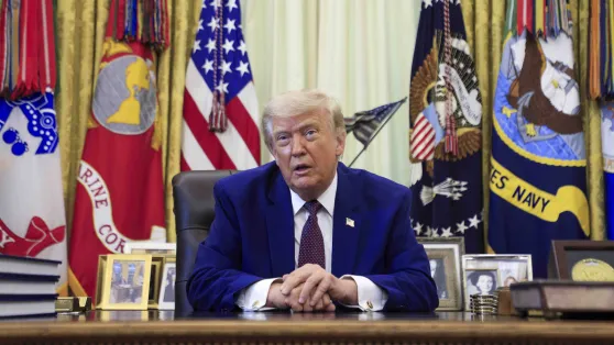 Donald Trump Fot. PAP/EPA/SHAWN THEW / POOL