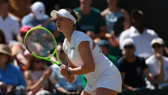 Barbora Krejcikova. Fot. PAP/EPA/NEIL HALL