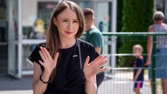Ministra rodziny, pracy i polityki społecznej Agnieszka Dziemianowicz-Bąk, fot. PAP/Agnieszka Bielecka