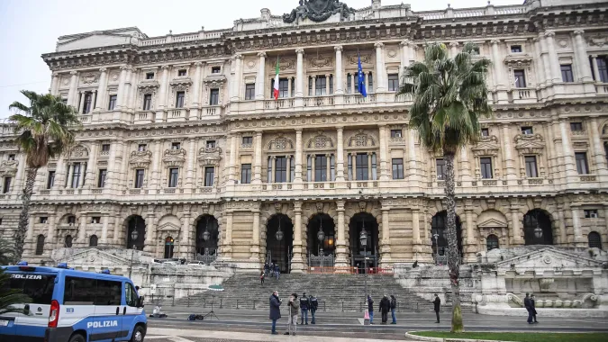 Siedziba Sądu Najwyższego Włoch. Fot. EPA/ALESSANDRO DI MEO