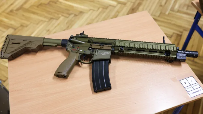 Broń Fot. PAP/Michał Meissner