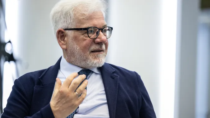 Prof. Jacek Czeputowicz. Fot. PAP/Viacheslav Ratynskyi