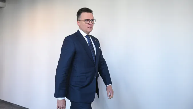 Szymon Hołownia. Fot. PAP/Marcin Obara