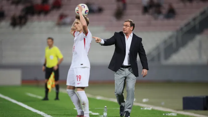 Selekcjoner reprezentacji Polski Jan Urban. Fot. PAP/Leszek Szymański