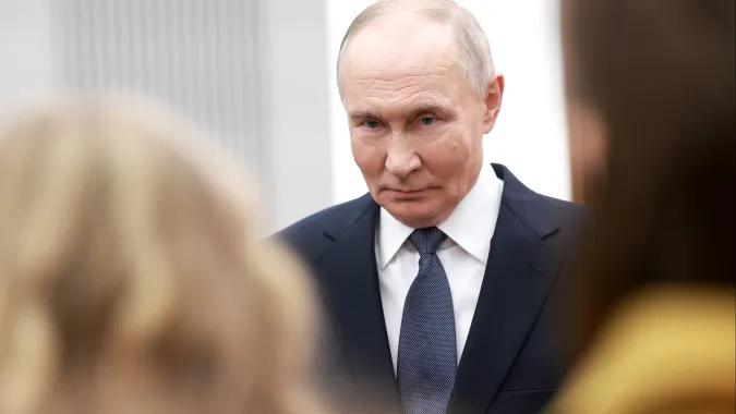 Vladimir Putin. Fot. PAP/EPA/ALEXANDER SHCHERBAK/SPUTNIK/KREMLIN / POOL