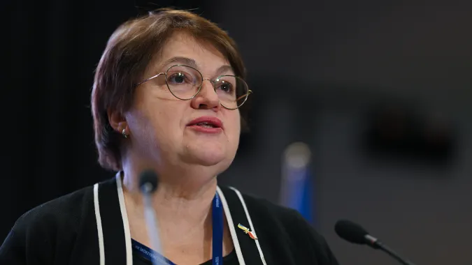 Iryna Mykychak Fot. PAP/Marcin Obara