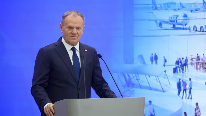 Premier Donald Tusk. Fot. PAP/Leszek Szymański