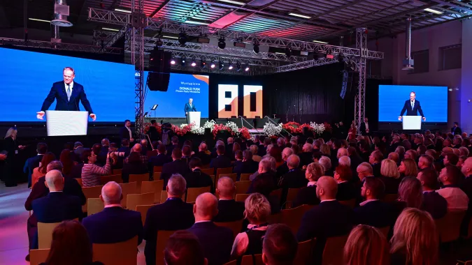 Wydarzenie w ramach centralnych obchodów 80. rocznicy włączenia Ziem Zachodnich i Północnych do Rzeczypospolitej Polskiej. Fot. PAP/Maciej Kulczyński