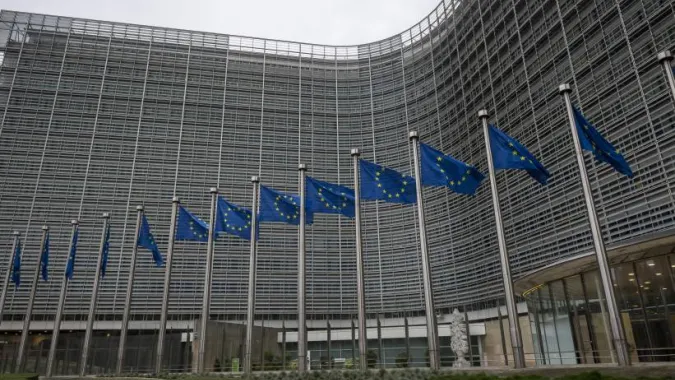 Siedziba Komisji Europejskiej. Fot. PAP/Wiktor Dąbkowski