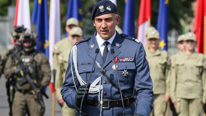 Komendant Służby Ochrony Państwa gen. bryg. SOP Radosław Jaworski. Fot. PAP/Paweł Supernak