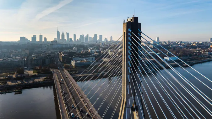 Panorama Warszawy Fot. PAP/Leszek Szymański