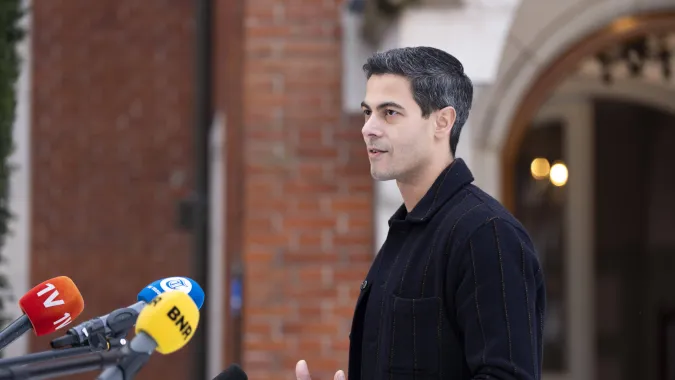 Rob Jetten. Fot. PAP/EPA/	Jeroen Jumelet