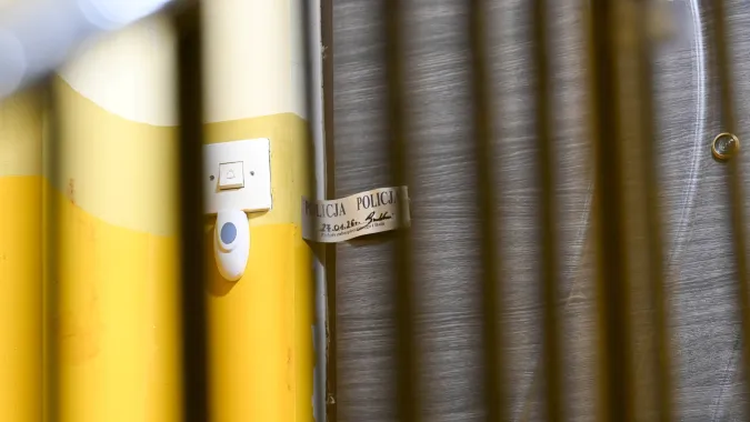 Mieszkanie, w którym doszło do tragedii Fot. PAP/Piotr Kowala