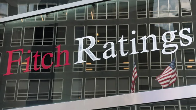 Siedziba Agencji Fitch Fot. PAP/EPA/JUSTIN LANE