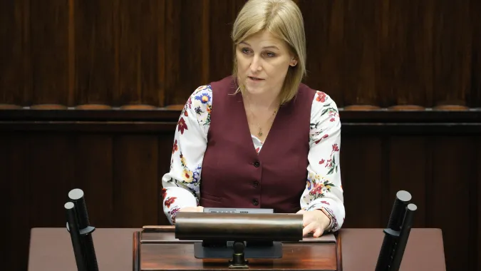 Barbara Okuła Fot. PAP/Paweł Supernak 