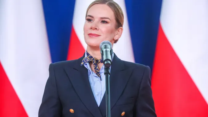 Marta Nawrocka. Fot. PAP/Leszek Szymański