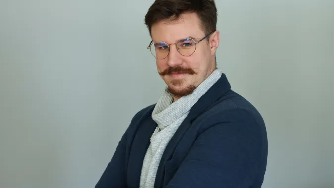 Szef Programu Amerykańskiego w Polskim Instytucie Spraw Międzynarodowych (PISM) Mateusz Piotrowski. Fot. PAP/Albert Zawada