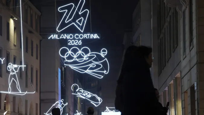 Logotyp ZIO Mediolan-Cortina 2026 Fot. PAP/EPA/YONHAP