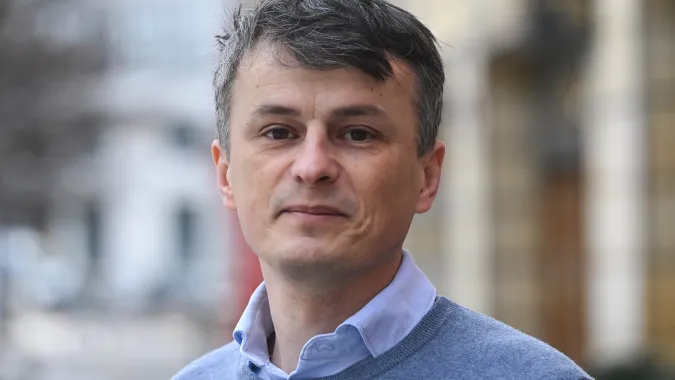 Dr Bartłomiej Luks Fot. PAP/Radek Pietruszka