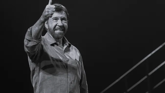 Chuck Norris Fot. PAP/EPA/MARTON MONUS