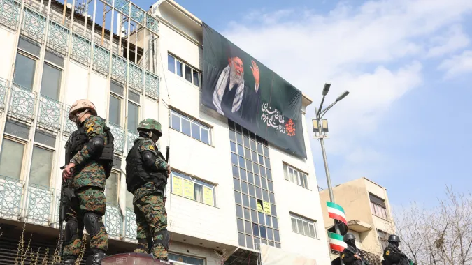 Teheran Fot. PAP/EPA/ABEDIN TAHERKENAREH