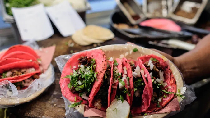 Tacosy. Fot. PAP/EPA/David