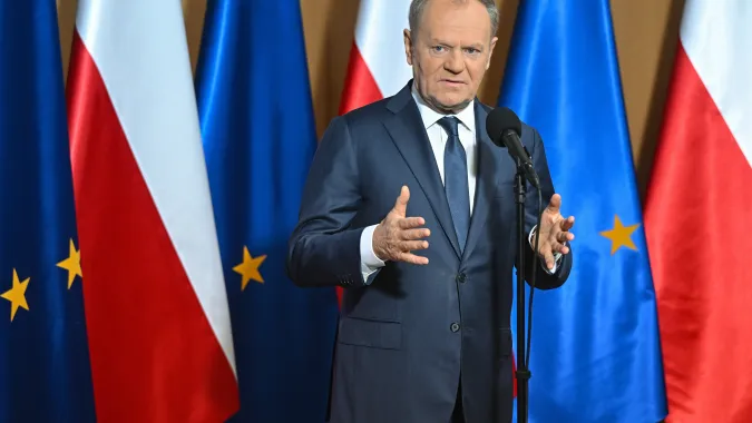 Premier Donald Tusk. Fot. PAP/Radek Pietruszka