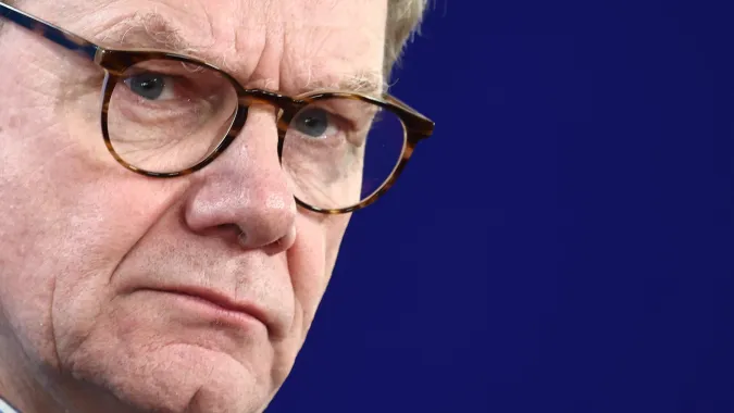 Szef niemieckiego MSZ Johann Wadephul Fot. PAP/EPA/FILIP SINGER