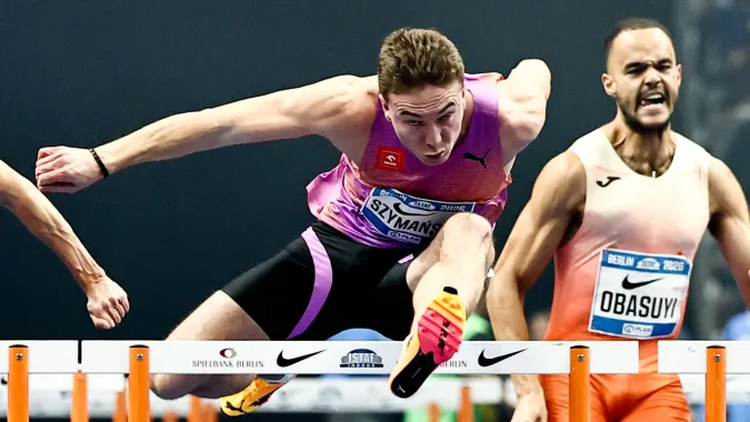 Jakub Szymański. Fot. PAP/EPA/	FILIP SINGER