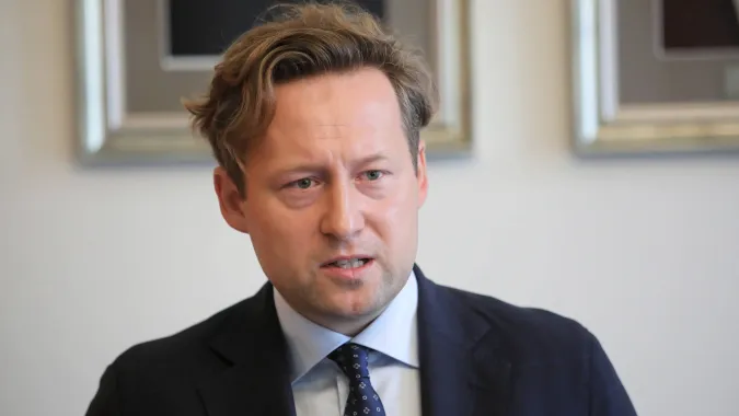 Maciej Taborowski Fot. PAP/Wojciech Olkuśnik