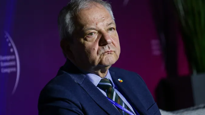 Wiceprezes Polsko-Ukraińskiej Izby Gospodarczej Dariusz Szymczycha. Fot. PAP/Jarek Praszkiewicz