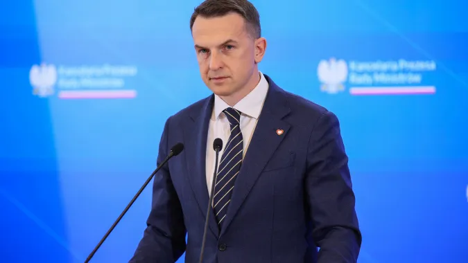 Adam Szłapka Fot. PAP/Leszek Szymański