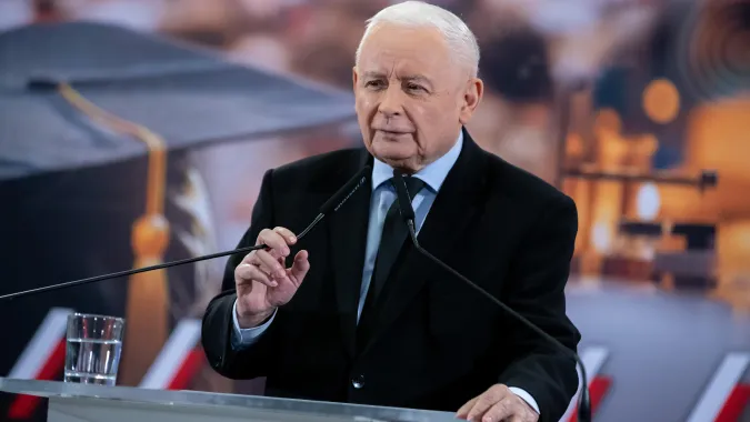Jarosław Kaczyński Fot. PAP/Agnieszka Bielecka