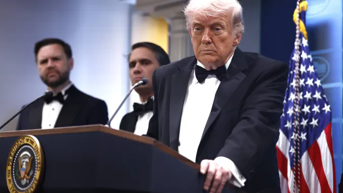 Donald Trump, fot. PAP/EPA/WILL OLIVER