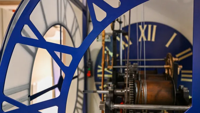 Fabryka Zegarów Wieżowych przy ul. Piłsudskiego w Krośnie Fot. PAP/Darek Delmanowicz