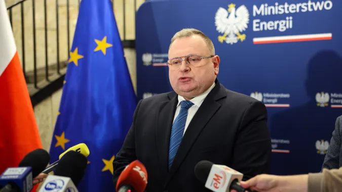  Podsekretarz stanu w Ministerstwie Energii Marian Zmarzły Fot. PAP/Jarek Praszkiewicz