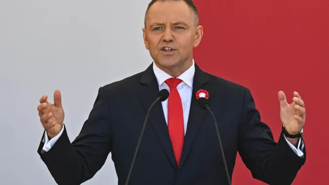 Karol Nawrocki Fot. PAP/Radek Pietruszka