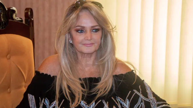 Bonnie Tyler. Fot. EPA/Alba Feixas