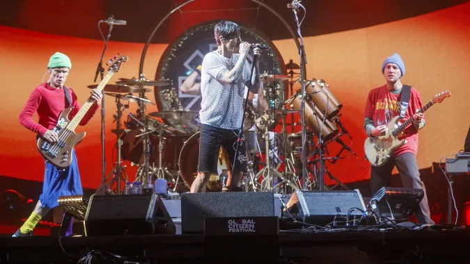 Red Hot Chili Peppers. Fot. PAP/EPA/SARAH YENESEL