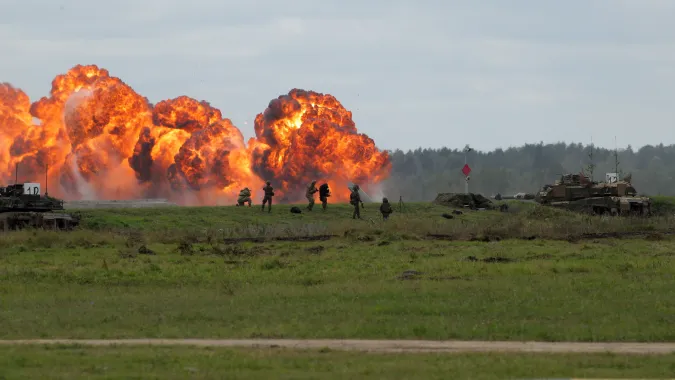 Ćwiczenie Amber Shock 26 jest częścią ćwiczeń o kryptonimie Saber Strike 26 (SbS26), które odbywają się w Polsce, na Litwie i w Finlandii. Fot. PAP/Tomasz Waszczuk (zdjęcie ilustracyjne)